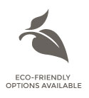 Eco-friendly options available