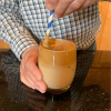 Dalgona Whipped Coffee is easy to make right in your own kitchen. Boston's #1 coffee caterer, Espresso Dave, shows you, step-by-step, how to make it! Click for the recipe! www.espressodave.com #Dalgona #coffee #icedcoffee #whipped #dalgonacoffeerecipe #drinkrecipe #recipe
