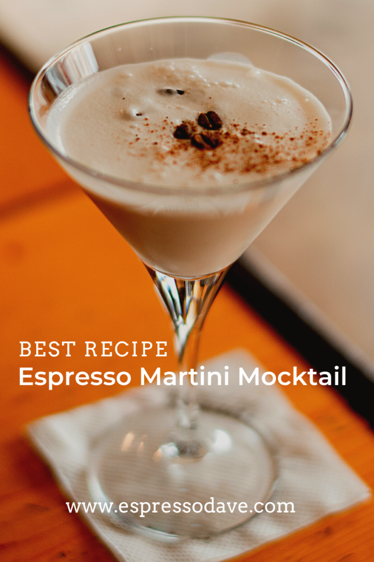 My Favorite Espresso Martini Mocktail Recipe Espresso Dave